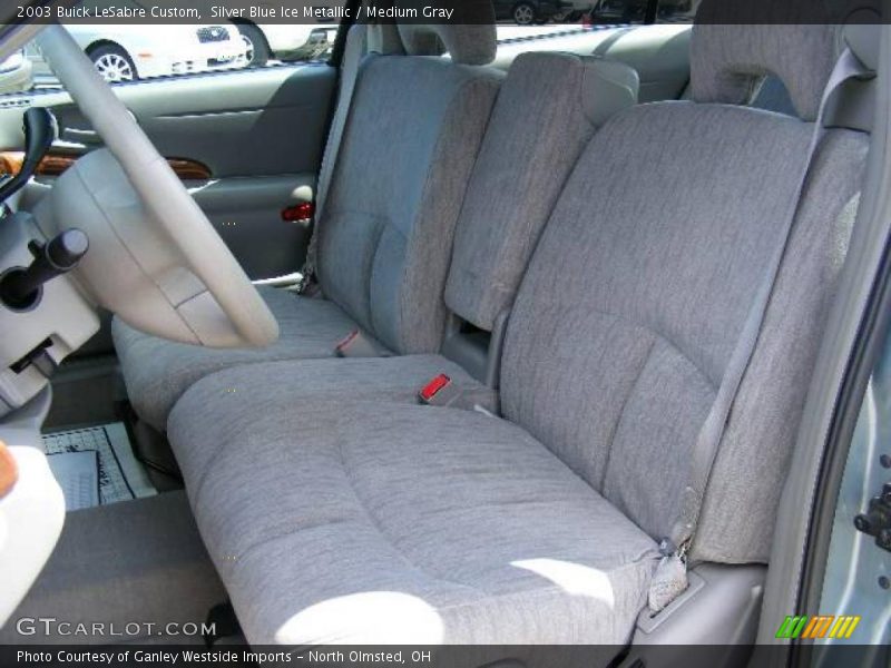 Silver Blue Ice Metallic / Medium Gray 2003 Buick LeSabre Custom