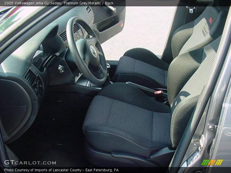 Platinum Grey Metallic / Black 2005 Volkswagen Jetta GLI Sedan