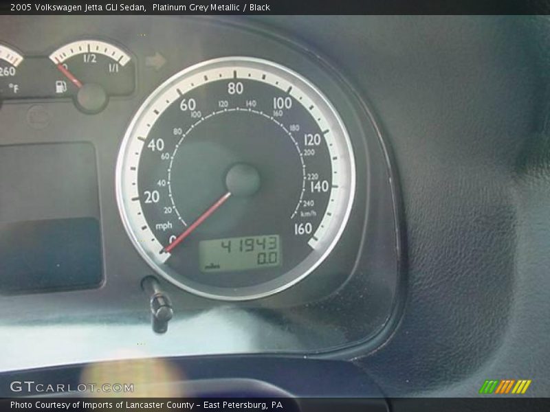 Platinum Grey Metallic / Black 2005 Volkswagen Jetta GLI Sedan