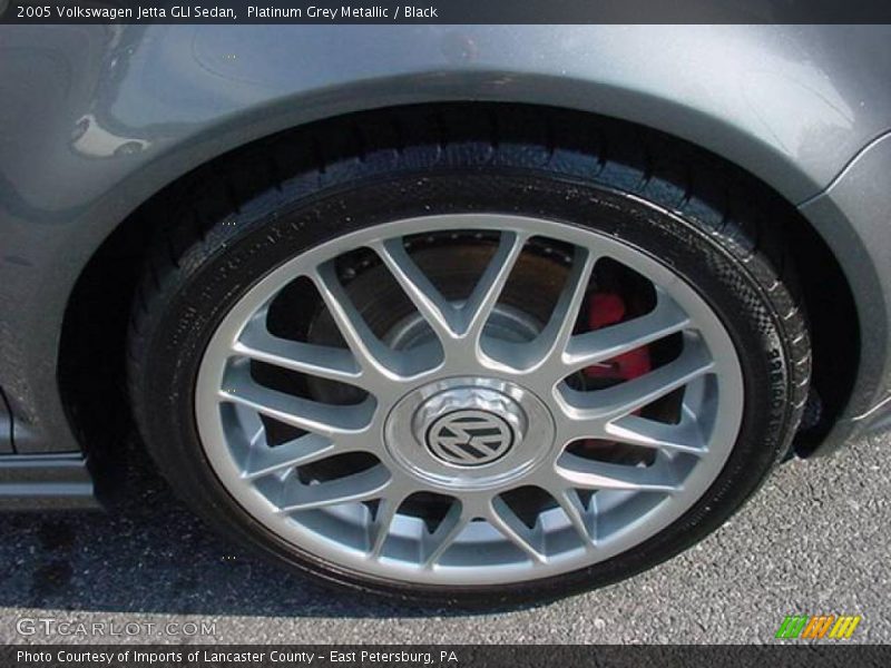 Platinum Grey Metallic / Black 2005 Volkswagen Jetta GLI Sedan