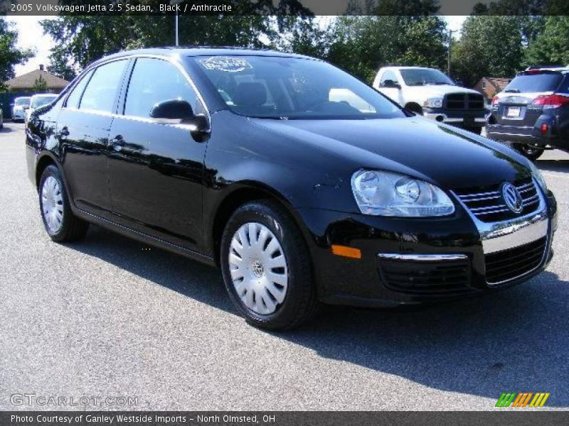 Black / Anthracite 2005 Volkswagen Jetta 2.5 Sedan