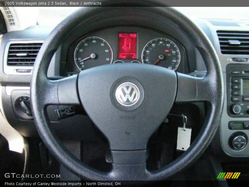 Black / Anthracite 2005 Volkswagen Jetta 2.5 Sedan