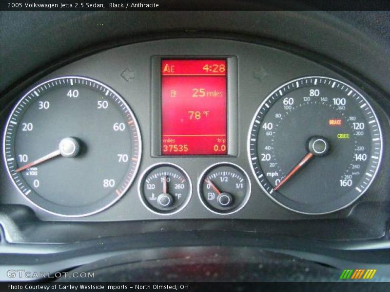 Black / Anthracite 2005 Volkswagen Jetta 2.5 Sedan