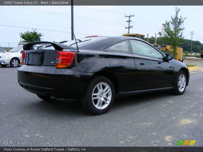 Black / Black/Silver 2000 Toyota Celica GT