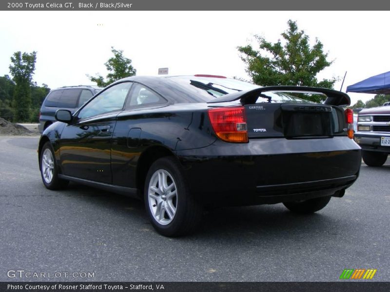 Black / Black/Silver 2000 Toyota Celica GT