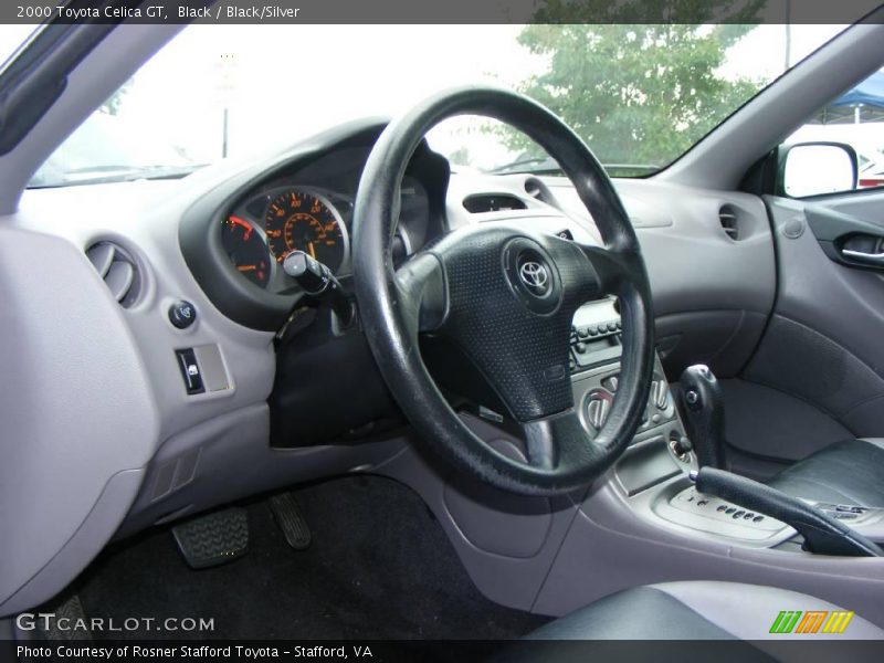 Black / Black/Silver 2000 Toyota Celica GT