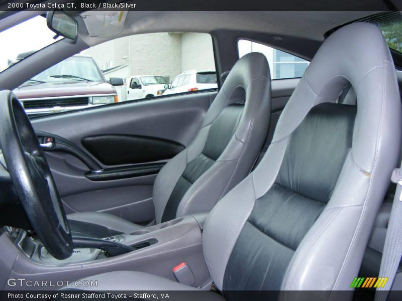 Black / Black/Silver 2000 Toyota Celica GT