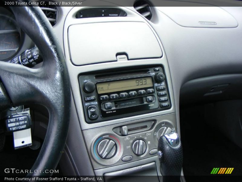 Black / Black/Silver 2000 Toyota Celica GT