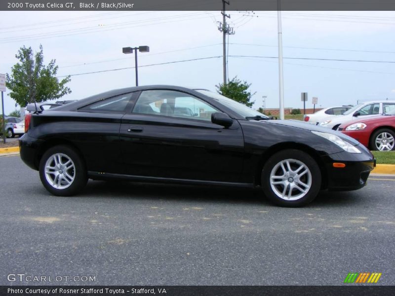 Black / Black/Silver 2000 Toyota Celica GT