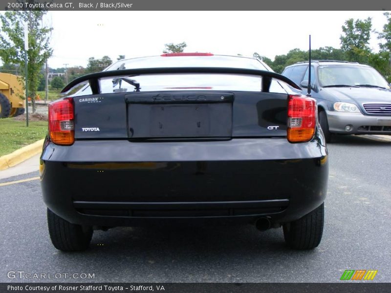 Black / Black/Silver 2000 Toyota Celica GT