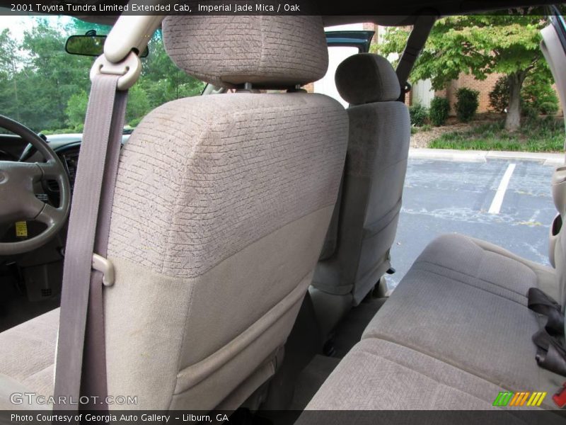 Imperial Jade Mica / Oak 2001 Toyota Tundra Limited Extended Cab
