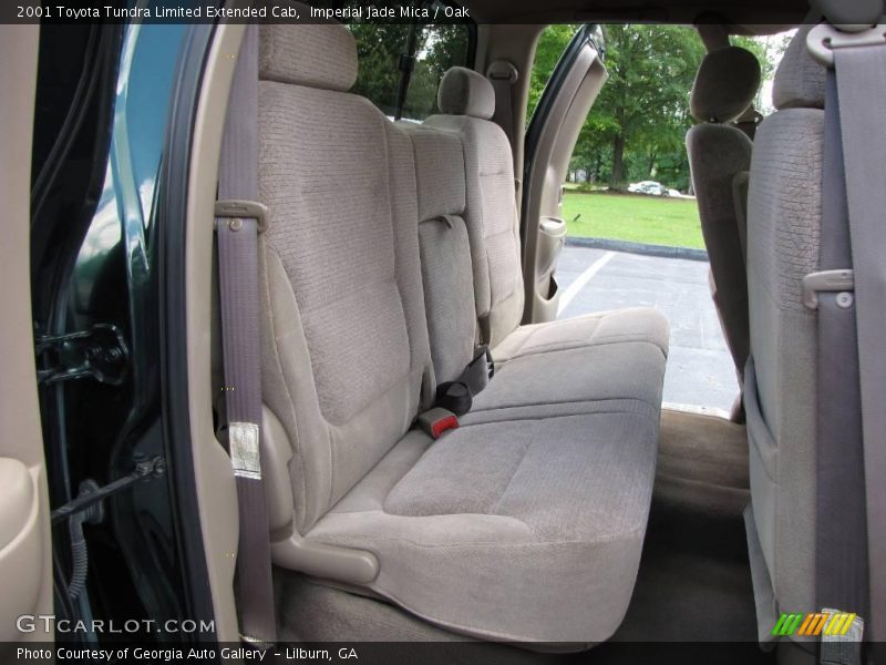 Imperial Jade Mica / Oak 2001 Toyota Tundra Limited Extended Cab
