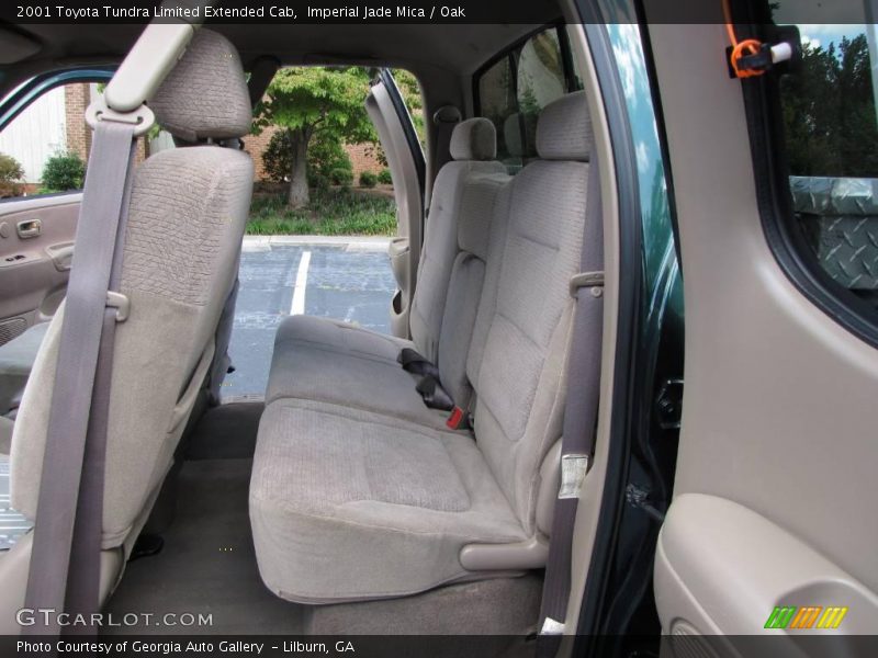 Imperial Jade Mica / Oak 2001 Toyota Tundra Limited Extended Cab