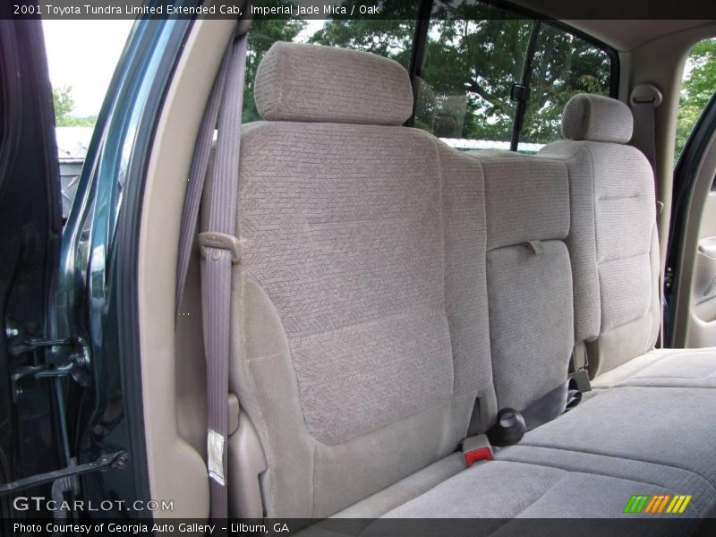 Imperial Jade Mica / Oak 2001 Toyota Tundra Limited Extended Cab