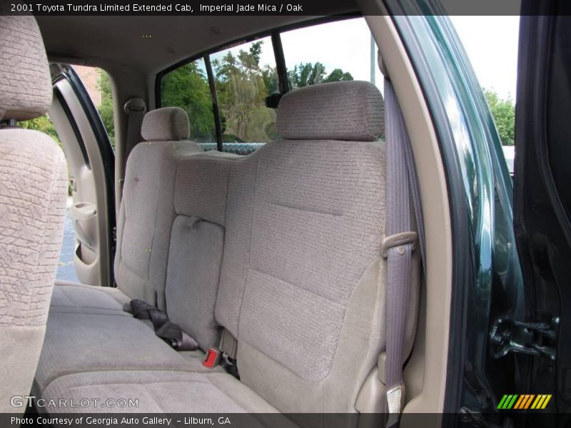 Imperial Jade Mica / Oak 2001 Toyota Tundra Limited Extended Cab