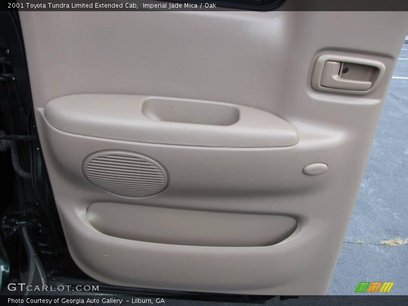 Imperial Jade Mica / Oak 2001 Toyota Tundra Limited Extended Cab