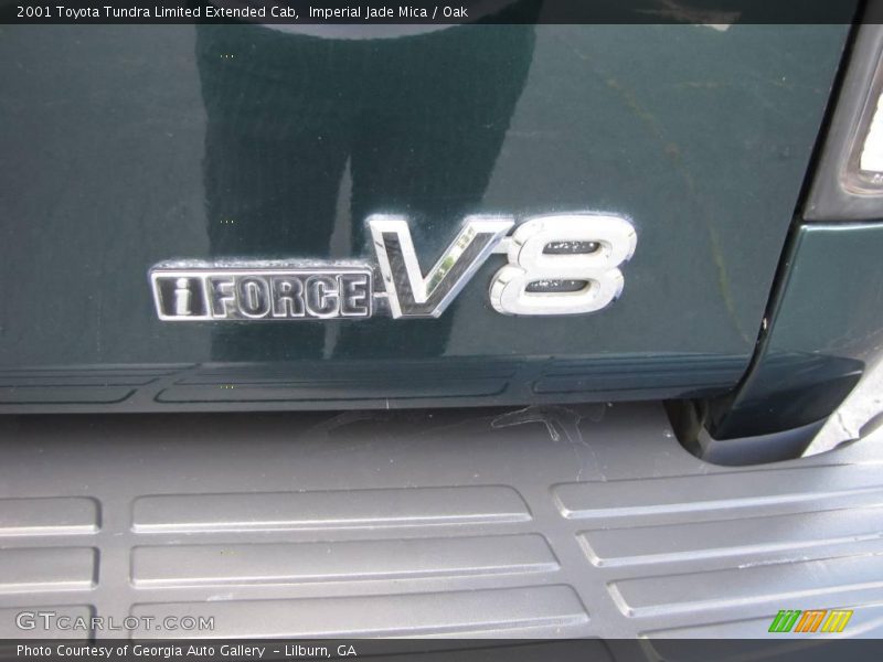 Imperial Jade Mica / Oak 2001 Toyota Tundra Limited Extended Cab