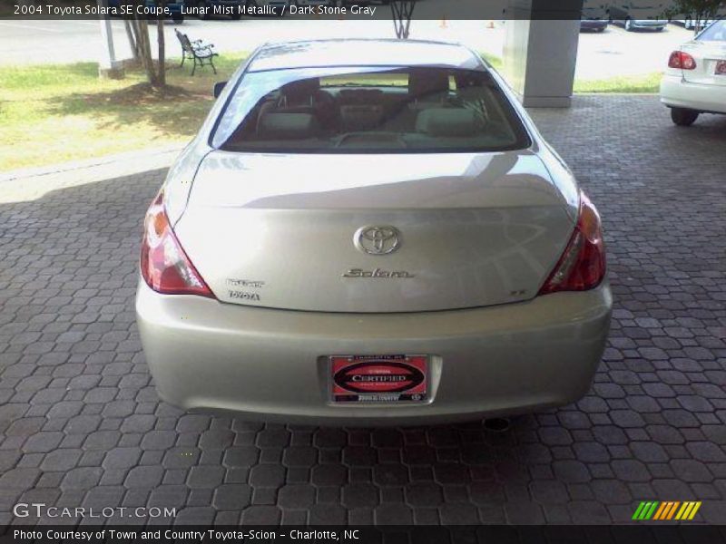 Lunar Mist Metallic / Dark Stone Gray 2004 Toyota Solara SE Coupe