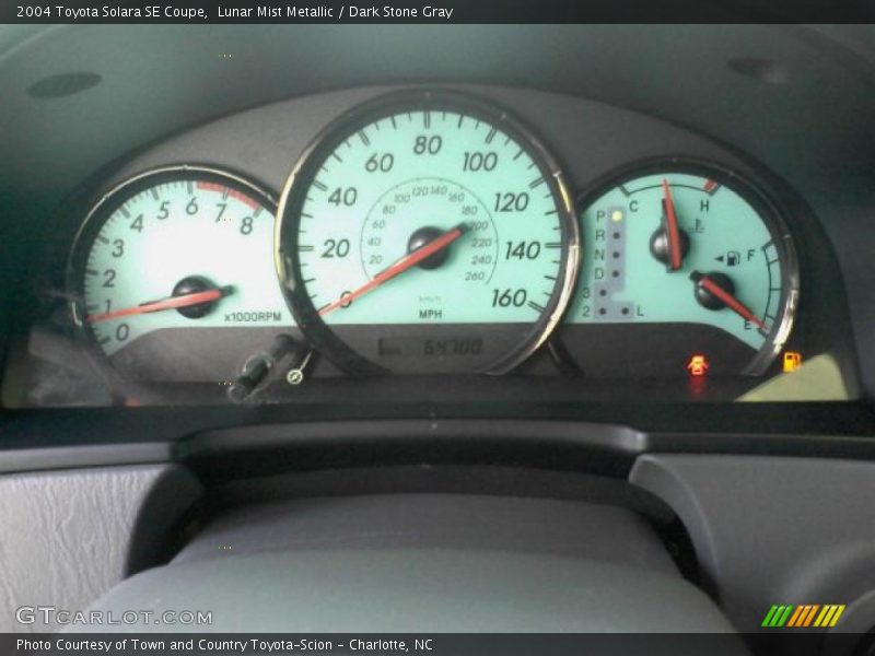 Lunar Mist Metallic / Dark Stone Gray 2004 Toyota Solara SE Coupe