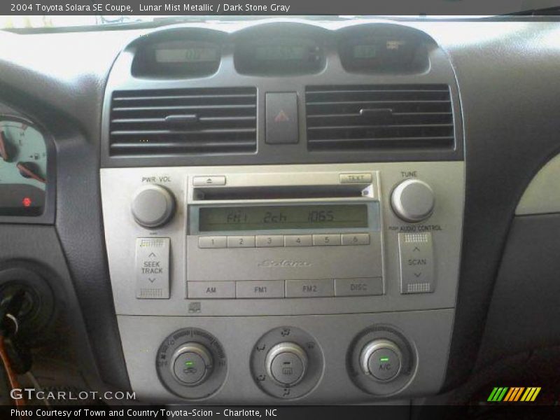 Lunar Mist Metallic / Dark Stone Gray 2004 Toyota Solara SE Coupe