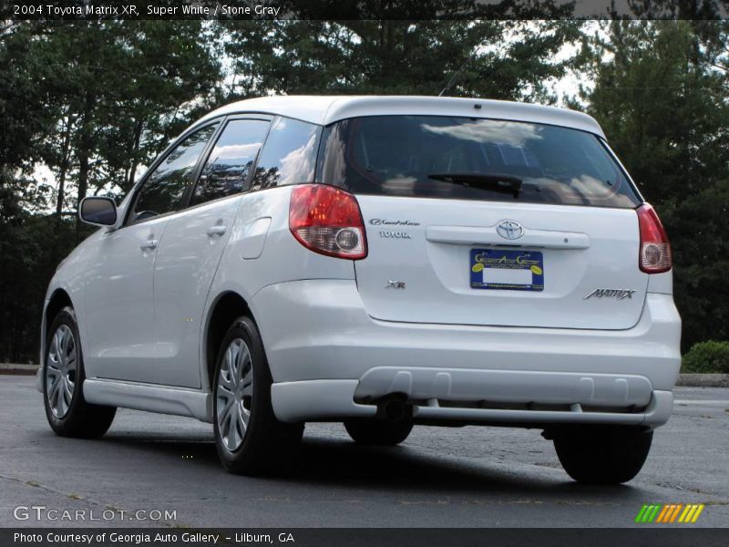 Super White / Stone Gray 2004 Toyota Matrix XR