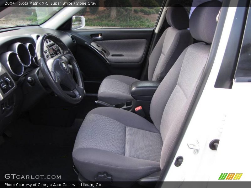 Super White / Stone Gray 2004 Toyota Matrix XR