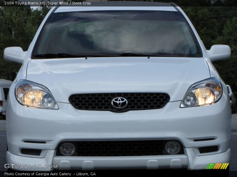 Super White / Stone Gray 2004 Toyota Matrix XR