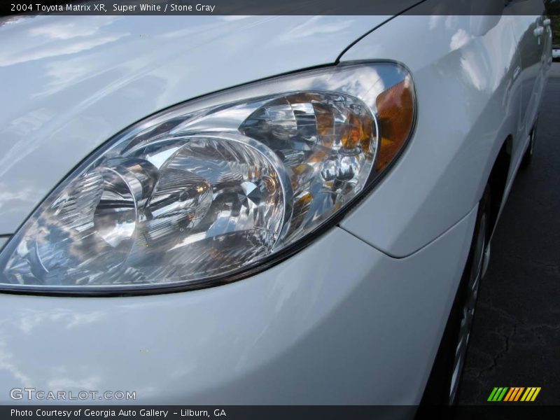 Super White / Stone Gray 2004 Toyota Matrix XR