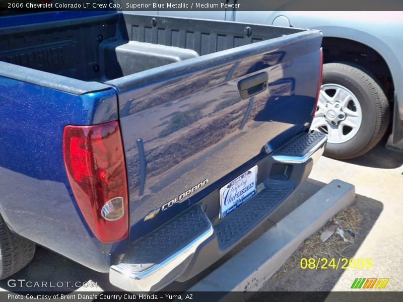 Superior Blue Metallic / Medium Pewter 2006 Chevrolet Colorado LT Crew Cab