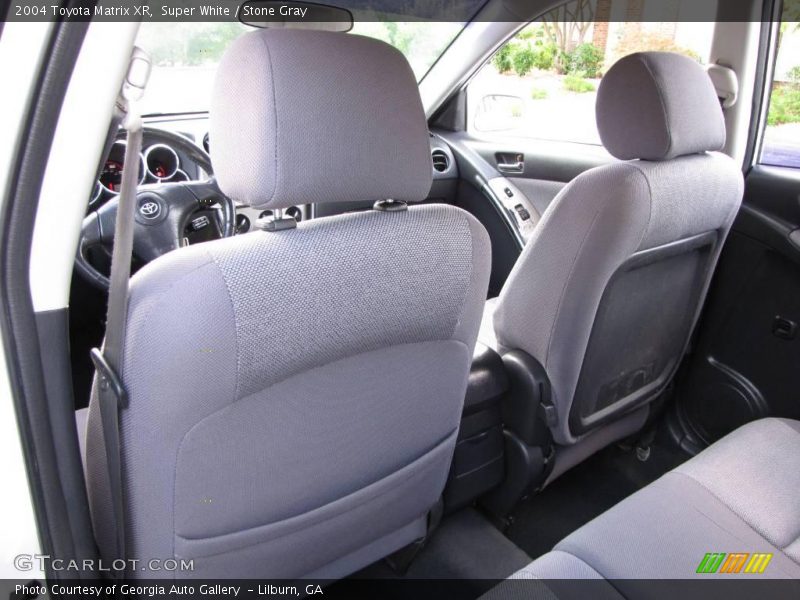 Super White / Stone Gray 2004 Toyota Matrix XR