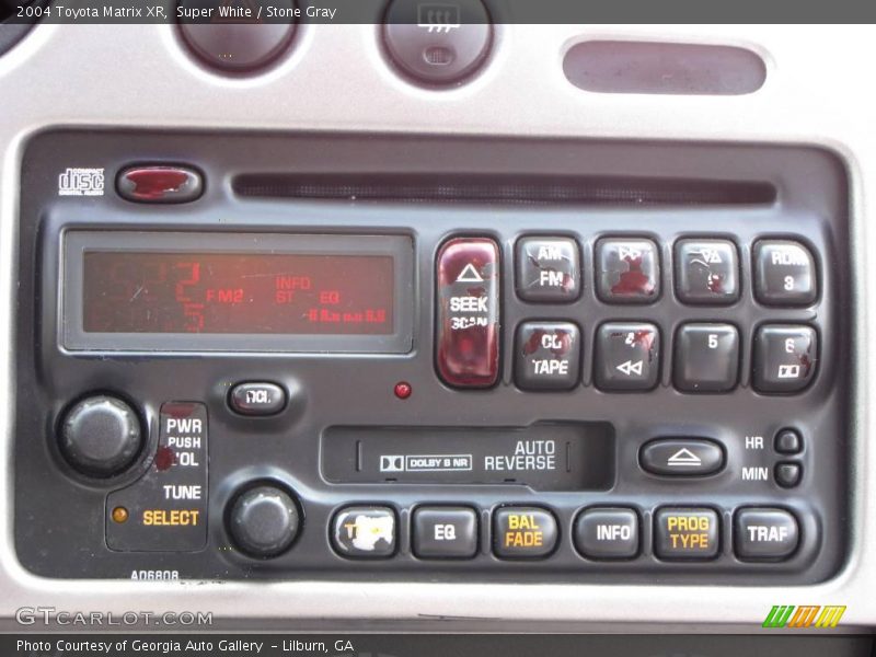 Super White / Stone Gray 2004 Toyota Matrix XR