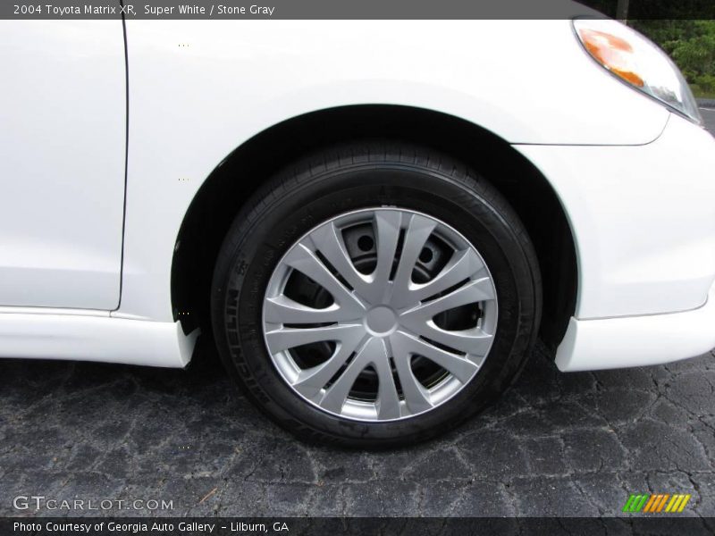 Super White / Stone Gray 2004 Toyota Matrix XR