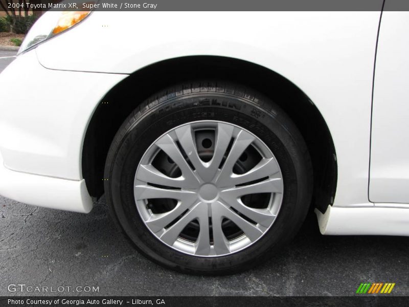 Super White / Stone Gray 2004 Toyota Matrix XR