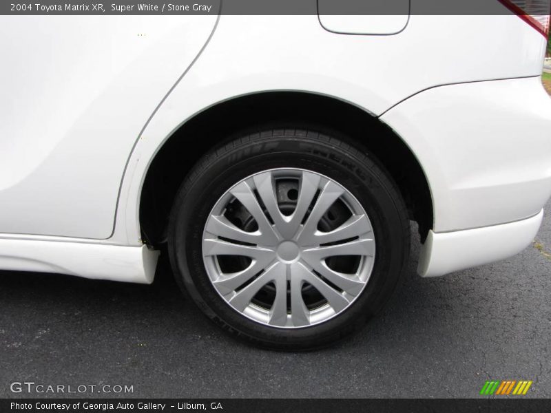 Super White / Stone Gray 2004 Toyota Matrix XR