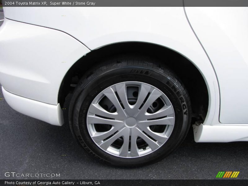 Super White / Stone Gray 2004 Toyota Matrix XR