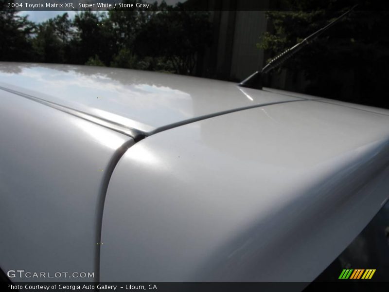Super White / Stone Gray 2004 Toyota Matrix XR