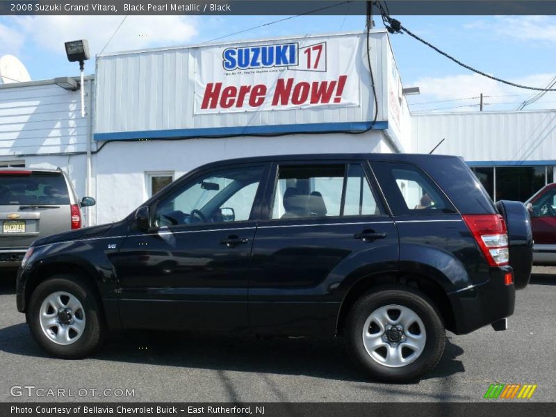 Black Pearl Metallic / Black 2008 Suzuki Grand Vitara