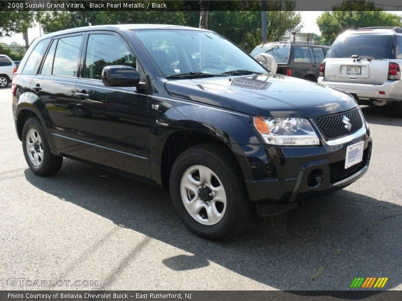 Black Pearl Metallic / Black 2008 Suzuki Grand Vitara