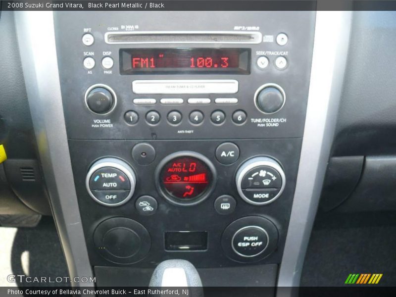 Black Pearl Metallic / Black 2008 Suzuki Grand Vitara