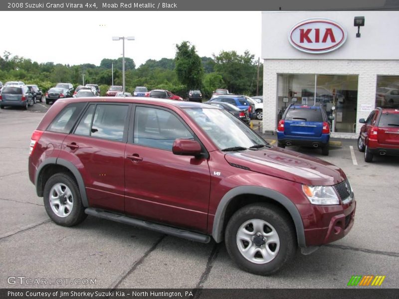 Moab Red Metallic / Black 2008 Suzuki Grand Vitara 4x4