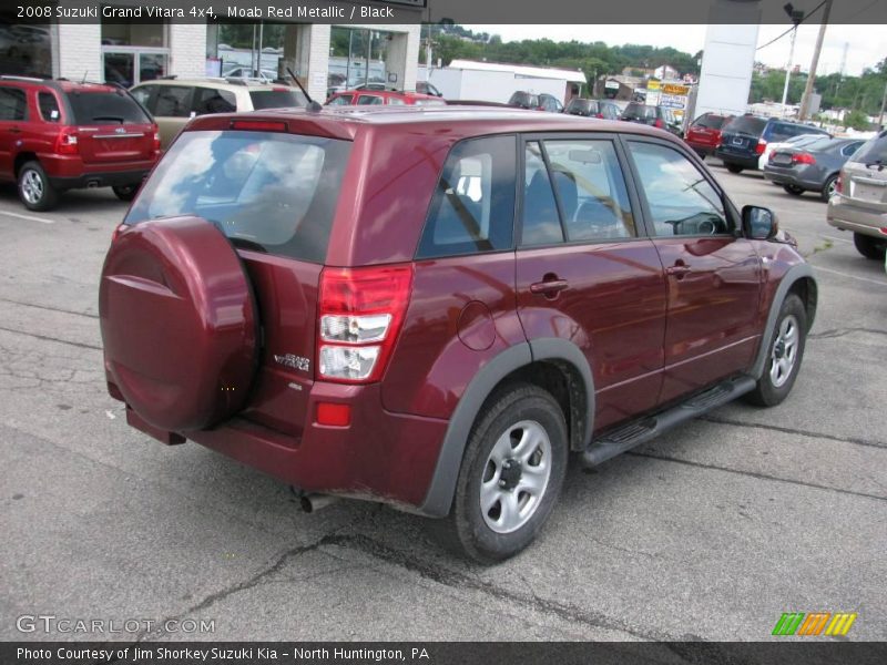 Moab Red Metallic / Black 2008 Suzuki Grand Vitara 4x4