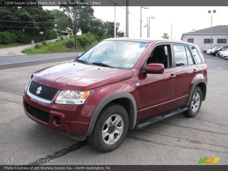Moab Red Metallic / Black 2008 Suzuki Grand Vitara 4x4