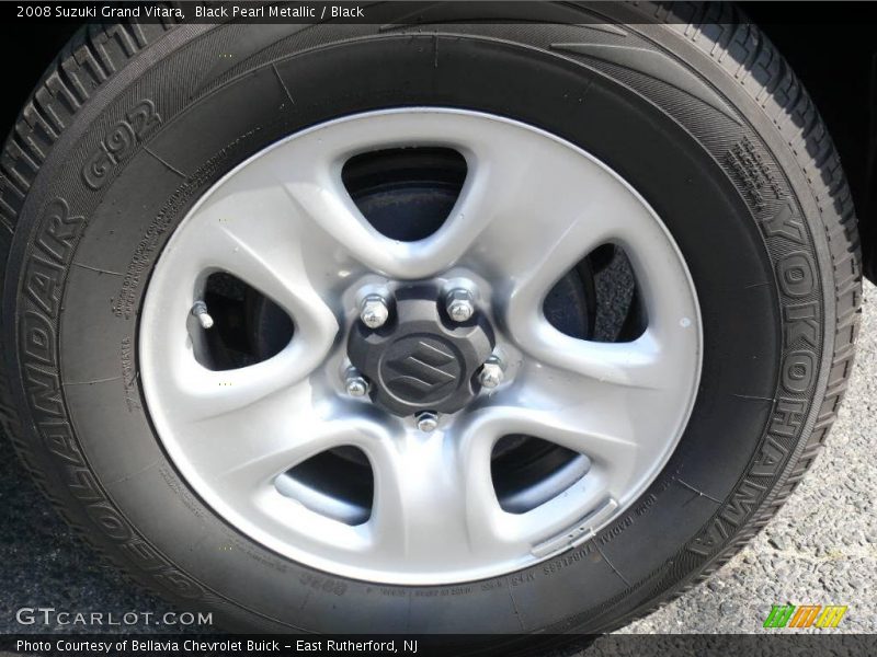 Black Pearl Metallic / Black 2008 Suzuki Grand Vitara