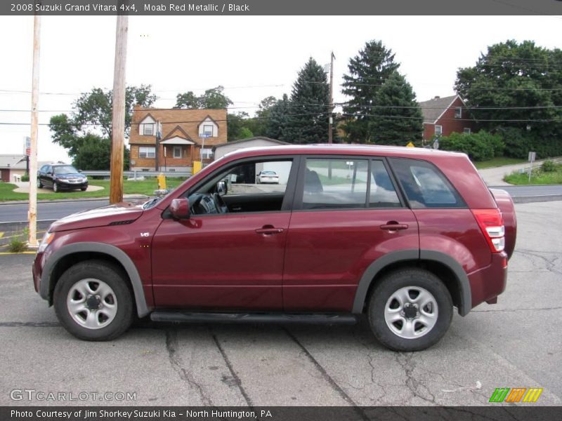 Moab Red Metallic / Black 2008 Suzuki Grand Vitara 4x4