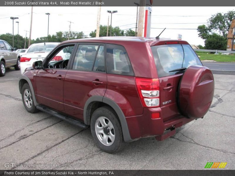 Moab Red Metallic / Black 2008 Suzuki Grand Vitara 4x4