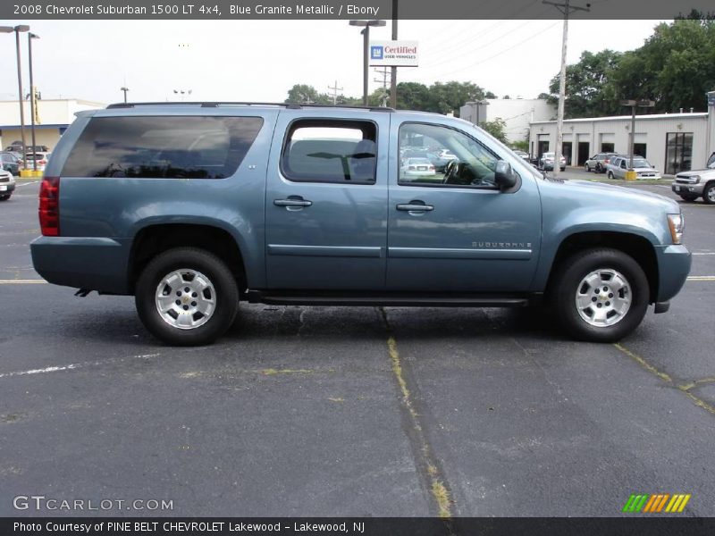 Blue Granite Metallic / Ebony 2008 Chevrolet Suburban 1500 LT 4x4