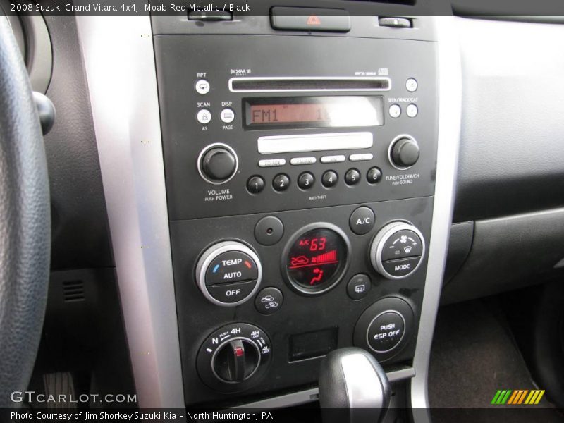 Moab Red Metallic / Black 2008 Suzuki Grand Vitara 4x4