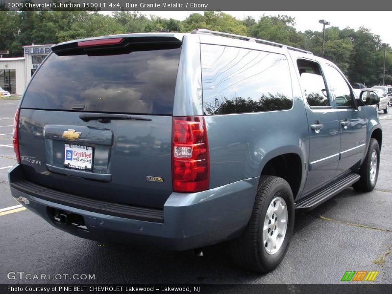 Blue Granite Metallic / Ebony 2008 Chevrolet Suburban 1500 LT 4x4