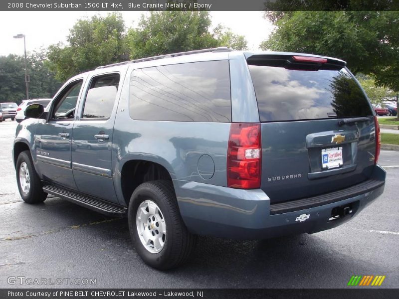 Blue Granite Metallic / Ebony 2008 Chevrolet Suburban 1500 LT 4x4