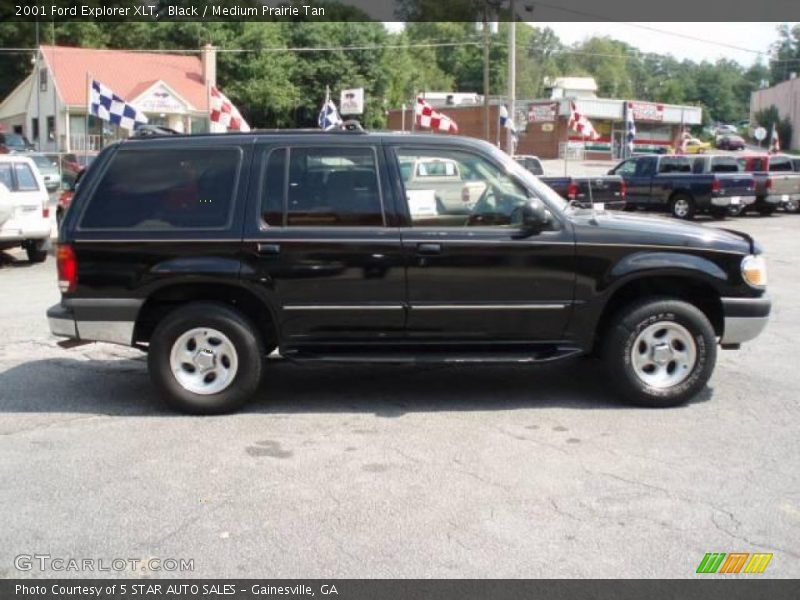 Black / Medium Prairie Tan 2001 Ford Explorer XLT